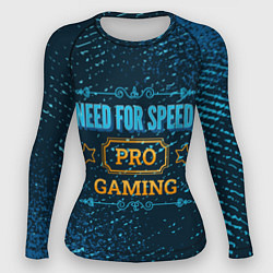 Рашгард женский Need for Speed Gaming PRO, цвет: 3D-принт