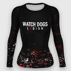 Рашгард женский Watch Dogs 2 Брызги красок, цвет: 3D-принт