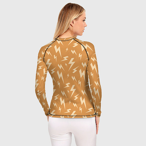 Женский рашгард Лисенок и молнии / 3D-принт – фото 4