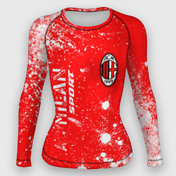 Рашгард женский AC MILAN AC Milan Sport Арт, цвет: 3D-принт