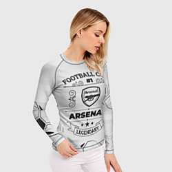 Рашгард женский Arsenal Football Club Number 1 Legendary, цвет: 3D-принт — фото 2