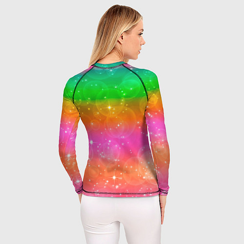 Женский рашгард Влюбленная какашка с сердечком / 3D-принт – фото 4