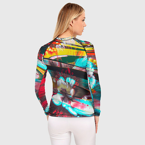 Женский рашгард The Evil Inside / 3D-принт – фото 4
