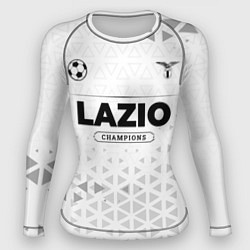 Рашгард женский Lazio Champions Униформа, цвет: 3D-принт