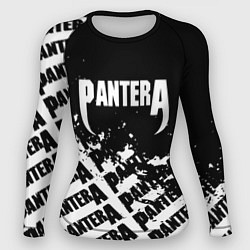 Рашгард женский Пантера pantera паттерн, цвет: 3D-принт