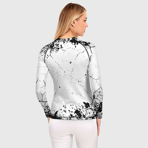 Женский рашгард Five Finger Death Punch - мелкие трещины / 3D-принт – фото 4