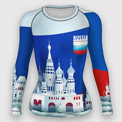 Женский рашгард Moscow: made in Russia