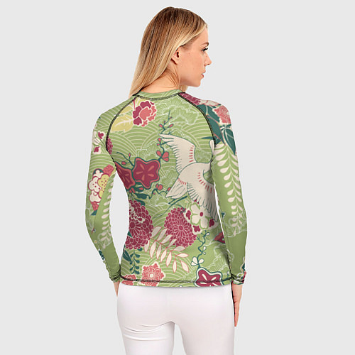 Женский рашгард Восточный шелк / 3D-принт – фото 4