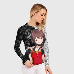 Рашгард женский Мегумин - Коносуба, цвет: 3D-принт — фото 2