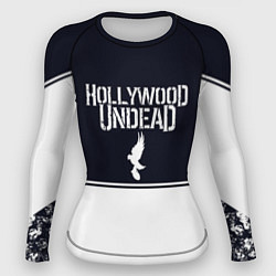 Рашгард женский Hollywood Undead краска, цвет: 3D-принт