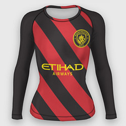 Рашгард женский Manchester City - Away Jersey 202223, цвет: 3D-принт