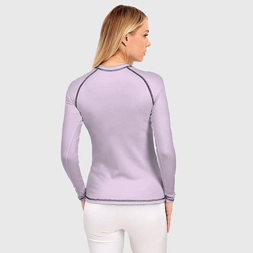 Женский рашгард Стройная гимнастка / 3D-принт – фото 4