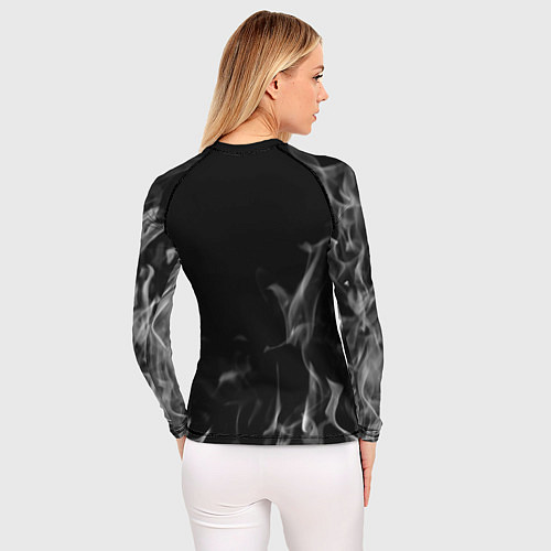 Женский рашгард Queen огонь / 3D-принт – фото 4