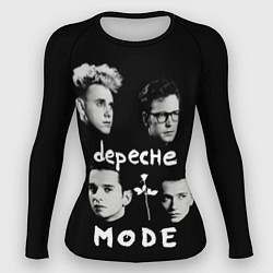 Рашгард женский Depeche Mode portrait, цвет: 3D-принт