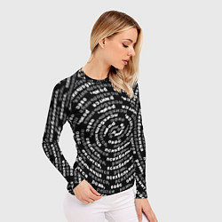 Рашгард женский Ржится рожь и психбольница, цвет: 3D-принт — фото 2