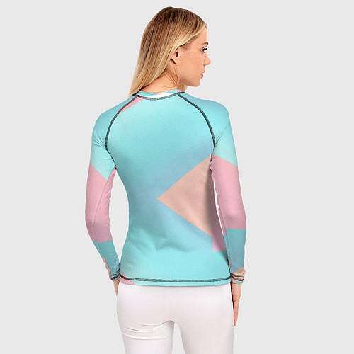 Женский рашгард Узор / 3D-принт – фото 4