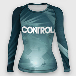 Рашгард женский Аномалия в бюро, цвет: 3D-принт