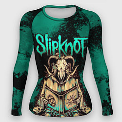 Рашгард женский Slipknot баран, цвет: 3D-принт