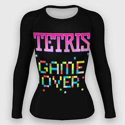 Рашгард женский Tetris - Game Over, цвет: 3D-принт