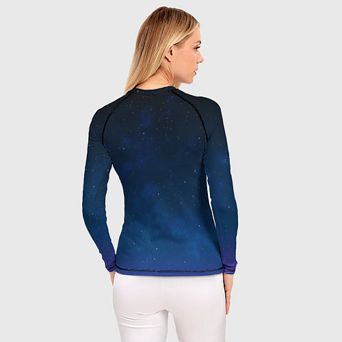 Женский рашгард Санта Клаус с двумя подарками / 3D-принт – фото 4