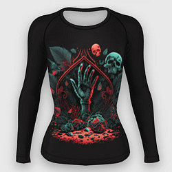 Рашгард женский Рука зомби из могилы, цвет: 3D-принт