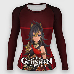 Женский рашгард Дэхья и огонь Персонаж Genshin Impact