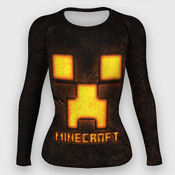 Женский рашгард Minecraft lava