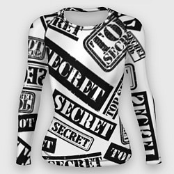 Рашгард женский Top secret, цвет: 3D-принт