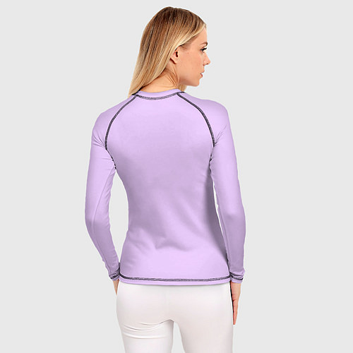 Женский рашгард Цветы и звезды / 3D-принт – фото 4