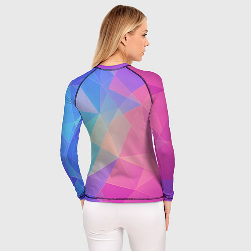 Женский рашгард Кибер кошка / 3D-принт – фото 4