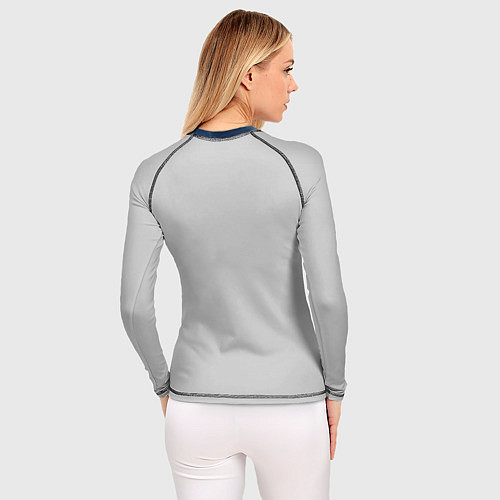 Женский рашгард Волки на севере / 3D-принт – фото 4