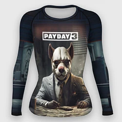 Рашгард женский Bulldog payday 3, цвет: 3D-принт