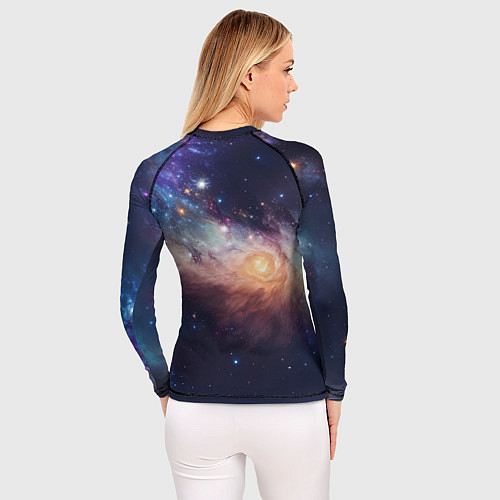 Женский рашгард Комическое пространство / 3D-принт – фото 4