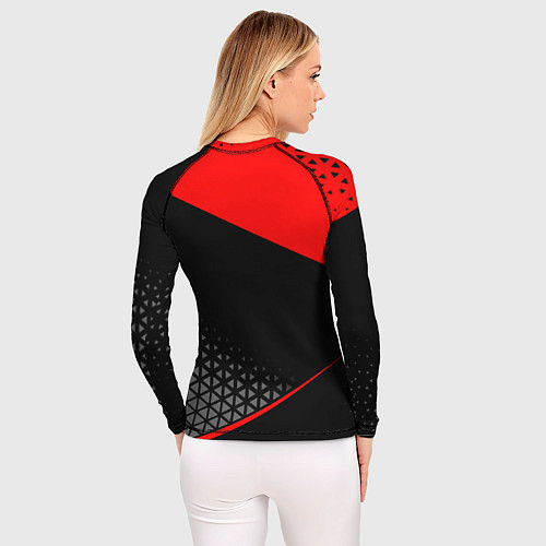 Женский рашгард Ауди - sportwear / 3D-принт – фото 4