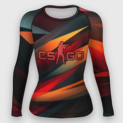 Рашгард женский CS GO abstract logo, цвет: 3D-принт