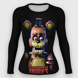 Рашгард женский Five Nights at Freddy, цвет: 3D-принт