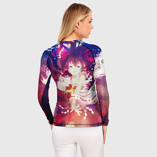 Женский рашгард Touhou Project Reimu Хакурей / 3D-принт – фото 4