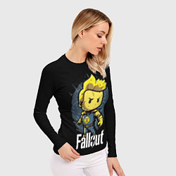 Рашгард женский Fallout boy, цвет: 3D-принт — фото 2