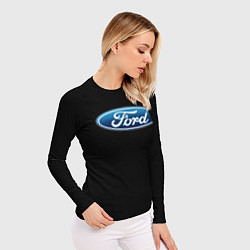 Рашгард женский Ford sport auto, цвет: 3D-принт — фото 2