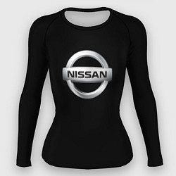 Рашгард женский Nissan sport auto, цвет: 3D-принт