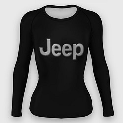 Рашгард женский Jeep silver, цвет: 3D-принт