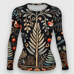 Женский рашгард Зимняя вязь