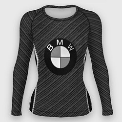 Рашгард женский BMW carbon sport, цвет: 3D-принт