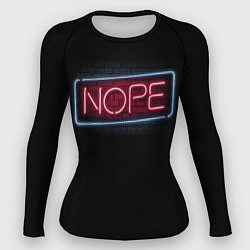 Женский рашгард Nope - neon