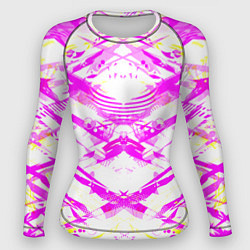 Женский рашгард Яркие узоры