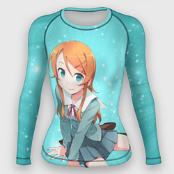 Рашгард женский Кирино Косака из OreImo, цвет: 3D-принт