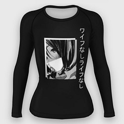 Рашгард женский Aesthetic anime waifu, цвет: 3D-принт