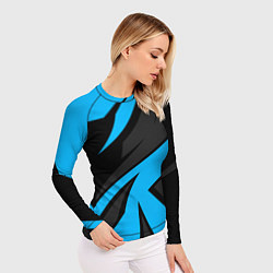 Рашгард женский Geometry racing, цвет: 3D-принт — фото 2