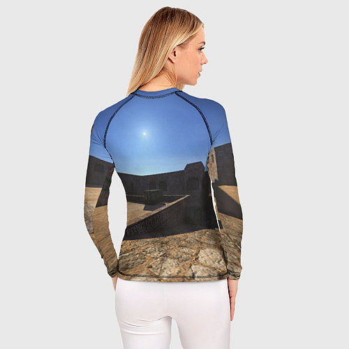 Женский рашгард Dust2 full 3d 4k / 3D-принт – фото 4