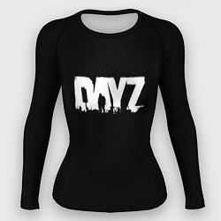 Рашгард женский Dayz logo white, цвет: 3D-принт
